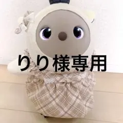 ラボット服ꕤ︎︎秋のタータンチェック柄ワンピース