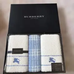 新品未使用 BURBERRY　バーバリー　フェイスタオル＆ウォッシュタオルセット