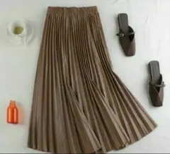 【おしゃれ】 ロングスカート プリーツスカート