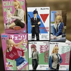 6個セット ポチタ デンジ パワー チェンソーマン フィギュア まとめ