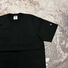 90's JERZEES ジャージーズ USA製 ポケットTシャツ 黒 M