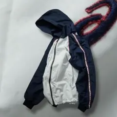 90s asics hooded nylon jacket tech y2k