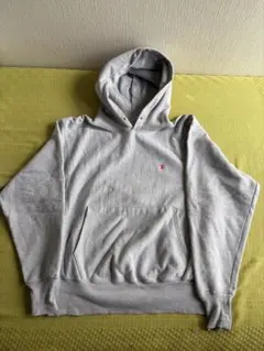 Champion Reverse Weave グレー M 古着90年代 パーカー