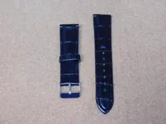 ★腕時計用交換ベルト　替えバンド（合成皮革）ベルト幅２０ｍｍ★黒色（ブラック）★