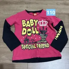 美品★ベビードール　長袖Tシャツ