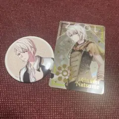 ŹOOĻ  棗巳波 缶バッジ　アクリルカード(CV:西山宏太朗)