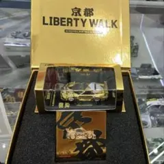 新品未開封」リバティウォーク京都限定版 RX7 ゴールド「即日発送