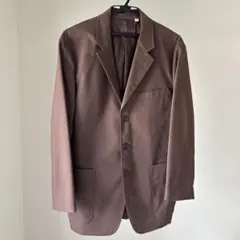 ブラウン テーラードジャケット Sサイズ