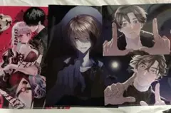 コミッパ 2025 冬 in animate クリアファイル　3種