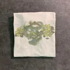 【BEAR】USA バックプリント　半袖Tシャツ　ワッペン古着usedTSM11