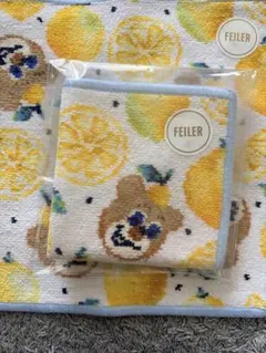 LOVERARY BY FEILER 広島店限定　ハンカチ フェイラー ラブラリー 広島レモン ハンカチ タオルハンカチ LOVERARY