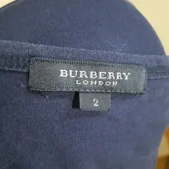 BURBERRY LONDON Tシャツチュニック ネイビー　サイズ 2(M)のサムネイル