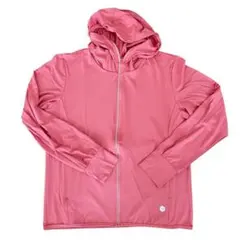 ✨ラッシュガード 長袖 UPF50+ ピンク 広いつば 日焼け対策 2XL