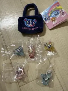 ナルミヤキャラクターズ めじるしアクセサリー ミニポーチセット