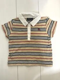 BURBERRY ボーダー柄 ポロシャツ　90cm