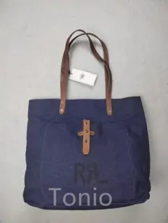 未使用 ブラック RRL 肩掛け デニム トートバッグ 2025年最新】DOUBLE RL メンズ トートバッグの人気アイテム