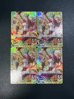 ワンピースカード　ボニー　SEC シークレット　　4枚セット