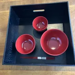 輪島塗り漆器箱善