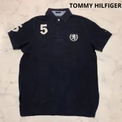 TOMMY HILFIGER トミーヒルフィガー 半袖 ポロシャツ 刺繍ロゴ S