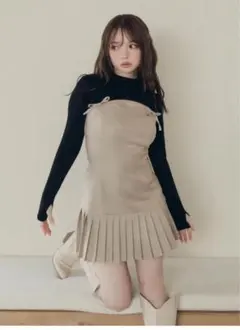 アンドマリー　andmary ミニワンピース　新品 Bubbles - 新品タグ付き andmary アミィミニドレス ワンピース アンド