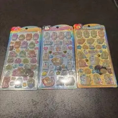 【正規品】うるちゅる　おぱんちゅうさぎ　んぽちゃむ　きみまろ　シール　セット