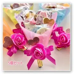 サンリオ　レリーフチョコ　ブーケ　5束