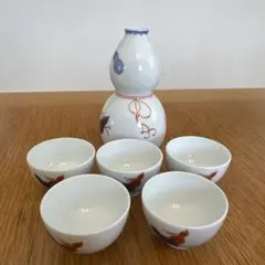 無形文化財 安藤日出武 志野焼 ぐい呑 盃　栞 茶道具 真作 FY26-14 無形文化財 安藤日出武 志野焼 ぐい呑 盃 栞 茶道具 真作 FY26-14