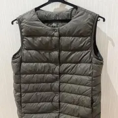 ゆ*う様 グレー ダウンベスト Mサイズ