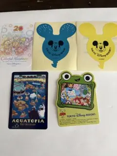 東京ディズニーリゾート ステッカー 5種セットのサムネイル