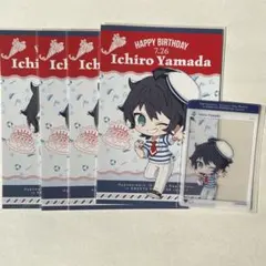 ヒプマイ　スイパラ　バースデー　特典　ポストカード　クリアカード　一郎