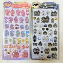 正規品　うるちゅるポップシール もんちっち　2枚セット