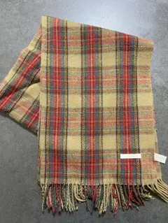 ローリーズファーム　マフラー　大判　赤　チェック