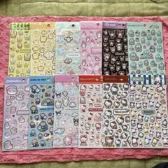 【新品・おまけつき】キャンドゥ サンリオ箔押しシールのサムネイル