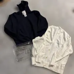 一部訳あり品 UNIQLO : C パーカー M ファミマ　カーデ　L