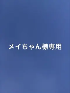 メイちゃん様専用