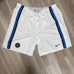 Nike インテル サッカー パンツ 白　Ｌサイズ相当