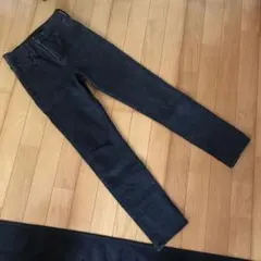 ✨️超美品✨️UNIQLO ユニクロ ブラック スキニージーンズ 22インチ