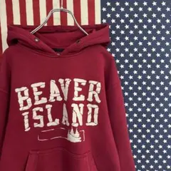 GEAR スウェット パーカー 【S】 BEAVER ISLAND