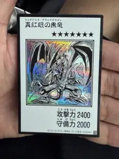 真紅眼の黒竜 遊戯王OCG モノクロ　シク