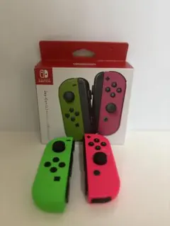 【即日発送】純正Nintendo Switch Joy-Con グリーン／ピンク