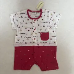 CROISSANCE BEBE くろわっさんすべべ　ロンパース 70cmのサムネイル