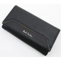 ☆ギフト対応☆新品☆箱付 ポールスミス キーケース ブラック☆