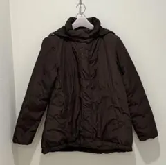 大幅再お値下げ！難あり美品中古★ロートレアモン★2wayフード付ダウン茶色