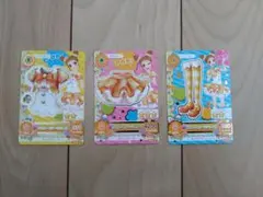 アイカツカード 排出版 イエローステージ コーデ 3枚セット 有栖川おとめ