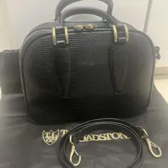 美品トフアンドロードストーンミニヨンリザード　ブラック　2WAYショルダーバッグ ミニヨン（ハンドバッグ） | TOFF&LOADSTONE(Ladies)（トフアンド