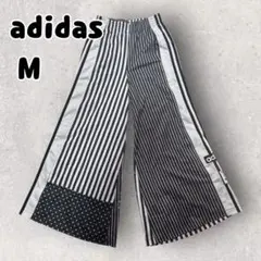 完品 adidas アディダス サテンワイド アディブレイク トラックパンツ M