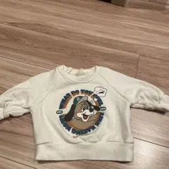 ホワイトスウェット 80cm