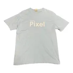 企業T Google Pixel グーグル ピクセル Tシャツ Lサイズ ブルー