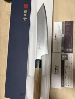 二唐刃物 黒打ち 槌目 sg2 切付け牛刀240 - メルカリ