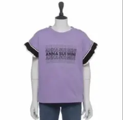 アナスイミニ 120 トップス ロゴ　半袖Tシャツ カットソー Tシャツ ラインのサムネイル